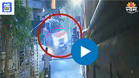 Man Car Runs Over Stray Dog Video: