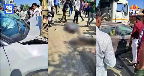 Accident: महामार्गावर अपघाताचा थरार! भरधाव डंपरची १० वाहनांना धडक, १३ जणांचा जागीच मृत्यू; थरकाप उडवणारा VIDEO