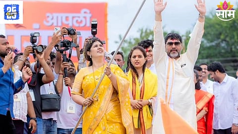 Pankaja Munde and Dhananjay Munde