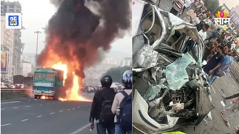 pune navale bridge accident today