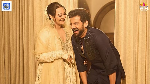  Sonakshi Sinha And zaheer iqbal