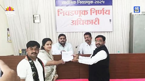 Vinod Gangne BJP candidate background details