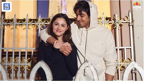 Aneet Padda and Ahaan Pandey