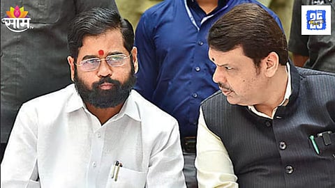 Seating Arrangement Behind Shinde-Fadnavis Distance