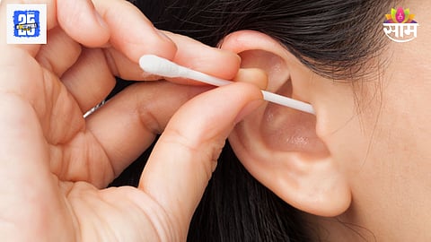 Cotton buds in ears