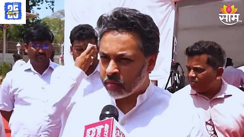 Nilesh Rane Warn To  Election Commission