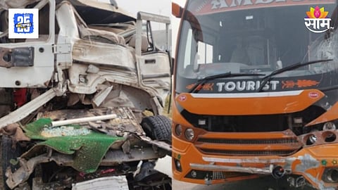 Luxury Car Crushed by Bus Two Brothers Among 4 Dead