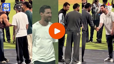 Lionel Messi - Wankhede Stadium Mumbai 