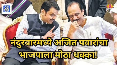 Nandurbar : भाजपच्या बालेकिल्ल्यात अजित पवारांच्या राष्ट्रवादीचा विजय! नंदुरबारमध्ये धक्कादायक निकाल 