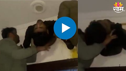 Thief Stuck In Exhaust Fan Hole