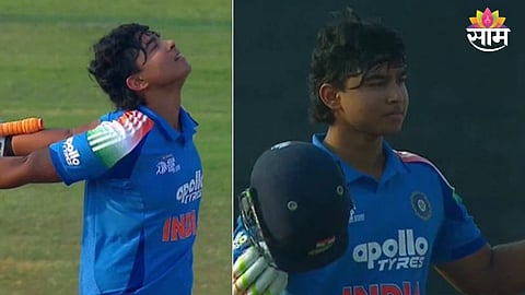 Vaibhav Suryavanshi Under 19 third century 10 innings