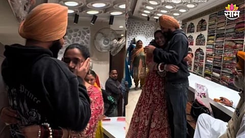 Long distance couple viral video