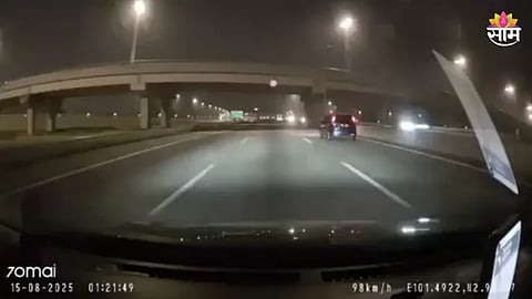 Viral video man car accident