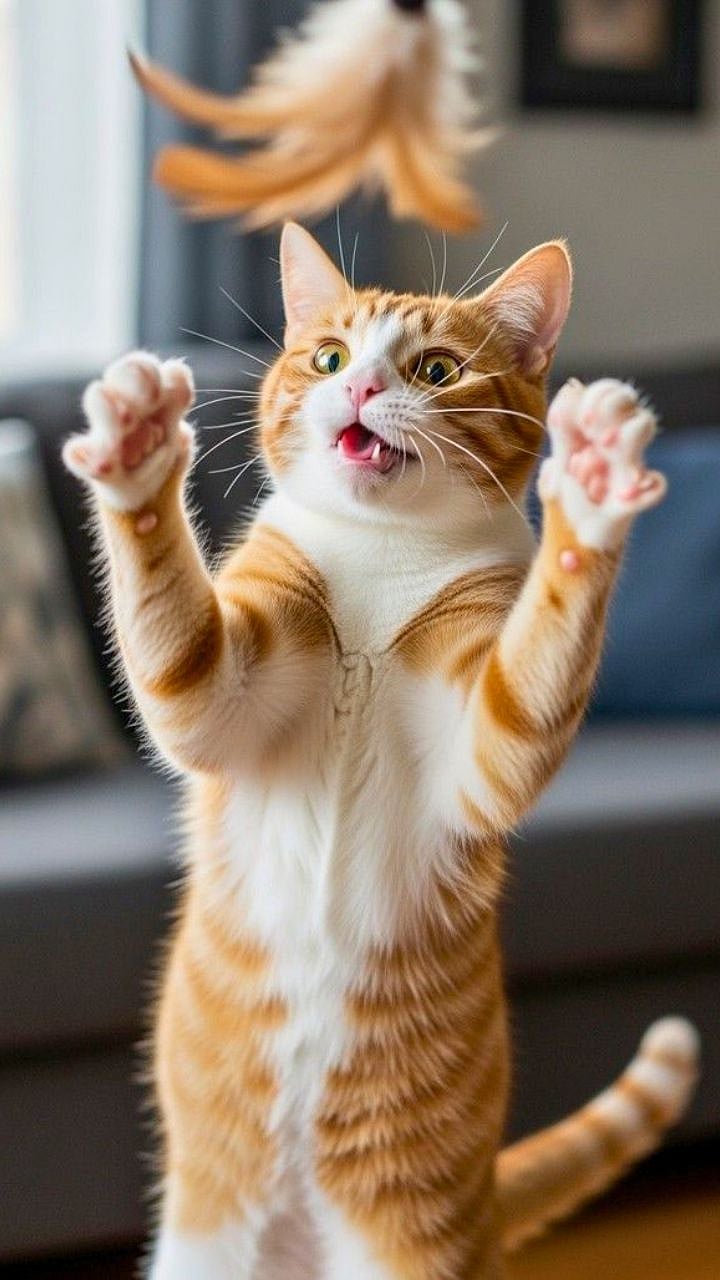 Image showcasing Cat Behavior:कोणत्या लोकांना बघून मांजर पंजा मारते?|Cat Behavior What ...