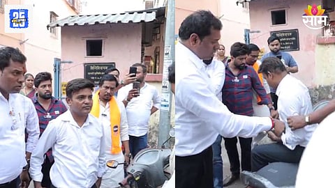 election flying squad action in nerul navi mumbai