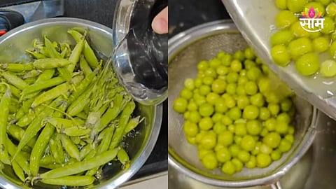 Viral peas shelling hack zero effort