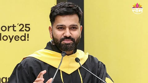 Rohit Sharma honorary doctorate