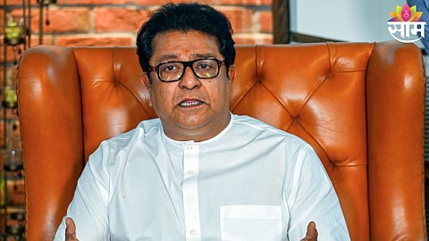 MNS chief Raj Thackeray during a party meeting amid discussions on organisational overhaul after election defeat
