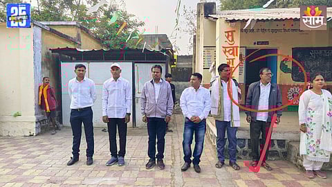 Buldhana: झेंडावंदनाची तयारी करताना मुख्याध्यापकाचा मृत्यू, शाळेच्या प्रांगणात जागीच सोडले प्राण 