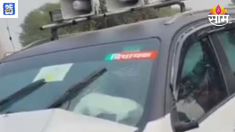 भाजप मंत्र्याच्या मुलाचा माज, कारने अनेकांना उडवलं; नंतर जमलेल्या स्थानिक लोकांवर पिस्तुल ताणली