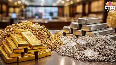 Gold and silver prices witnessed a sharp correction in the Jalgaon bullion market after touching record highs.