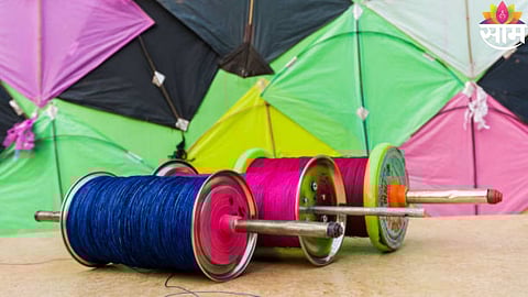 A Nagpur Fire Department personnel was seriously injured after a banned nylon kite string cut his throat while returning home from duty.