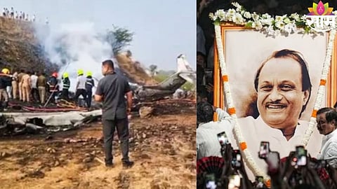 NCP MLA Amol Mitkari addresses media while raising conspiracy doubts over Ajit Pawar plane crash