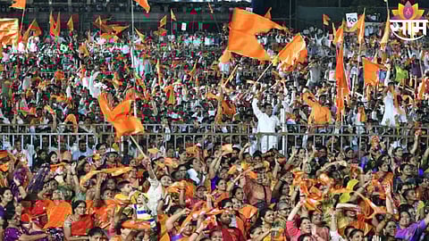 Shiv Sena (Shinde faction) leader taking oath as Deputy Mayor amid dramatic political developments in Nashik.