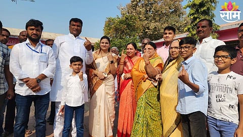 District administration takes action after underage child ink controversy at polling booth.