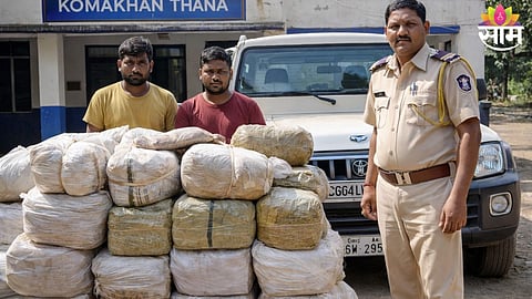 Police investigation exposes inter-state ganja smuggling racket involving Buldhana Police staff.