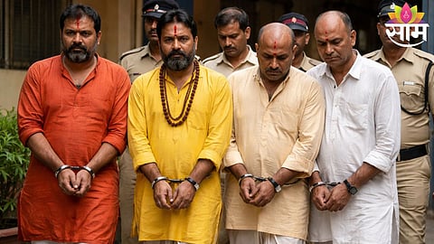 Police arrest fake astrologers accused of cheating an elderly man by exploiting superstition fears in Badlapur.