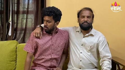 Shubham jadhav father death news 