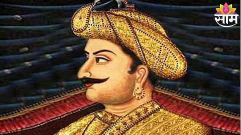 Protesters raising slogans outside BJP office in Pune amid political controversy over historical remarks