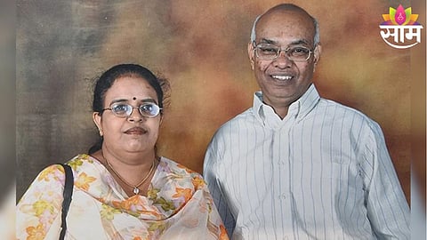 Police investigation underway at the Bengaluru apartment where a retired ISRO employee allegedly strangled his wife