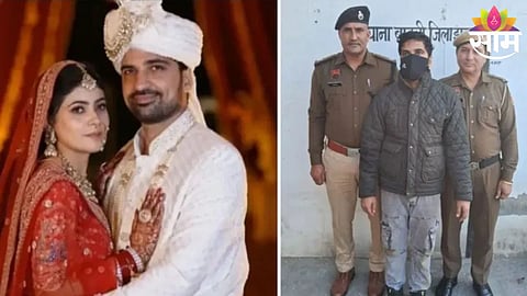 Police investigation underway after a chartered accountant allegedly murdered his pregnant wife and staged a robbery in Gurugram, Haryana