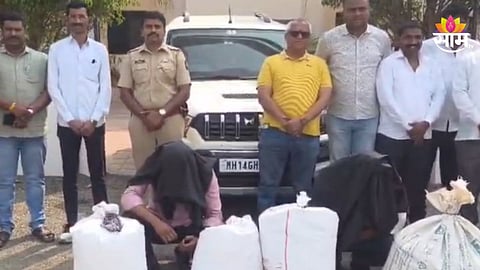 Ahilyanagar Crime : अहिल्यानगर पोलिसांची मोठी कारवाई! २५ .४३ लाखांचा अंमली पदार्थांचा मुद्देमाल पकडला