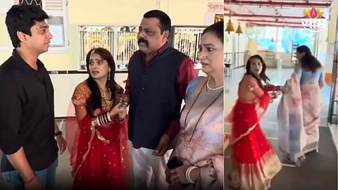 Viral video of couple secretly marrying in temple