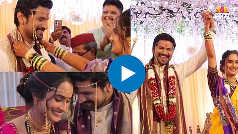 Aetashaa Sansgiri- Nishad Bhoir Wedding