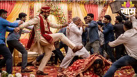 Groom Kicks Bride During Selfie Dispute At Wedding Stage