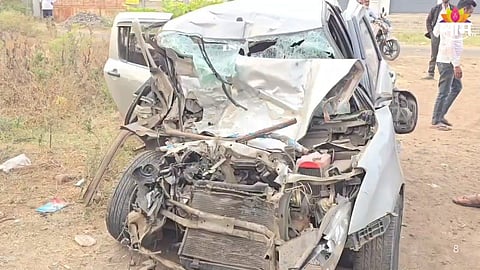 Six members of a family die in tragic car-truck collision near Khandala village on Shrirampur-Sangamner road in Ahilyanagar.