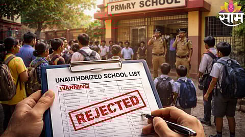 KDMC issues public alert after releasing list of unauthorized primary schools operating without government approval in Kalyan-Dombivli.