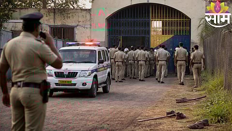 Life convict Bhikan Pinjari escaped from Dhule Central Jail while working in the prison farm area, triggering a major police search operation