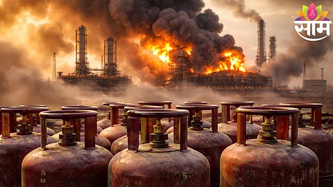 Rising LPG cylinder prices in India amid global supply disruption due to Middle East tensions.