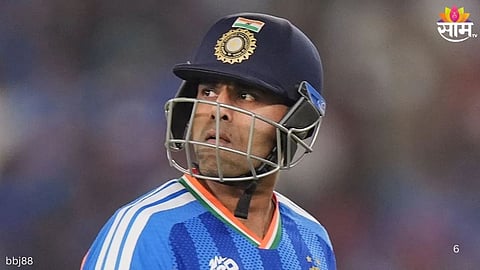 Suryakumar Yadav Dismissed for Golden Duck :