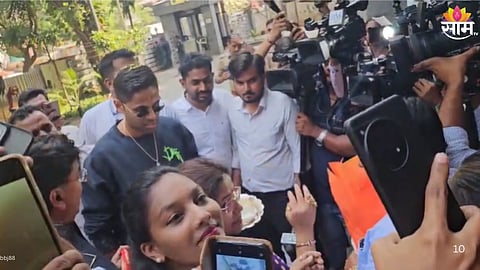 Grand Welcome Suryakumar yadav: 