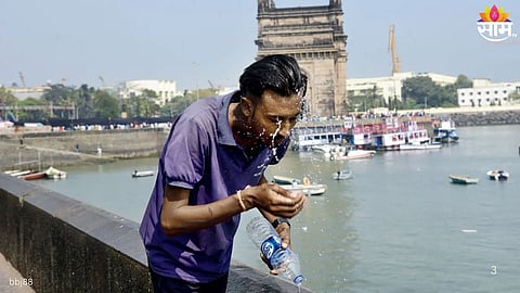 Mumbai Temperatures Today :  