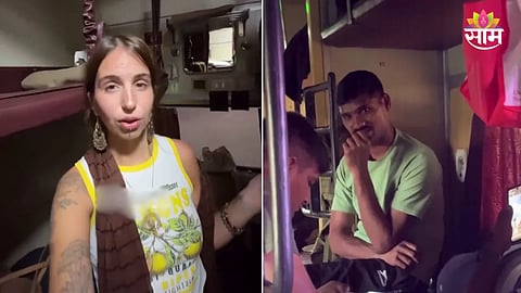 Viral video train india