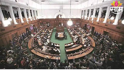 Five MLAs take oath as ministers during Uttarakhand cabinet expansion ceremony at Lok Bhavan in Dehradun.