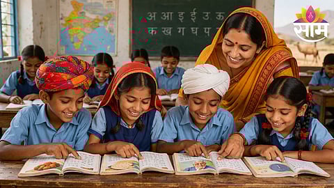 Students in Rajasthan schools to learn using local dialect words under new multilingual education initiative.
