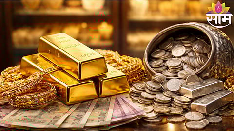 Gold prices surge sharply as investors shift focus to safe-haven assets amid easing global tensions.